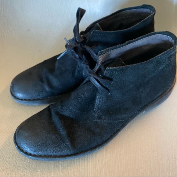 John Varvatos USA Chukka Boots Men\'s Distressed Black Leather - Size 10.5 John Varvatos Varick Leather Chukka Boot (Men) | Nordstrom main image 3